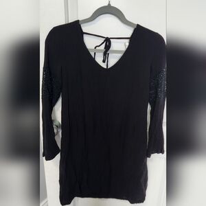 Dex Black Tie-Back Women's Dress